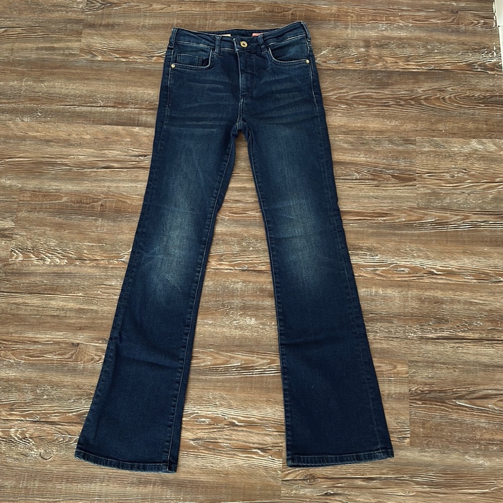 NWOT PILCRO ANTHROPOLOGY The Demilune Boot flare 28